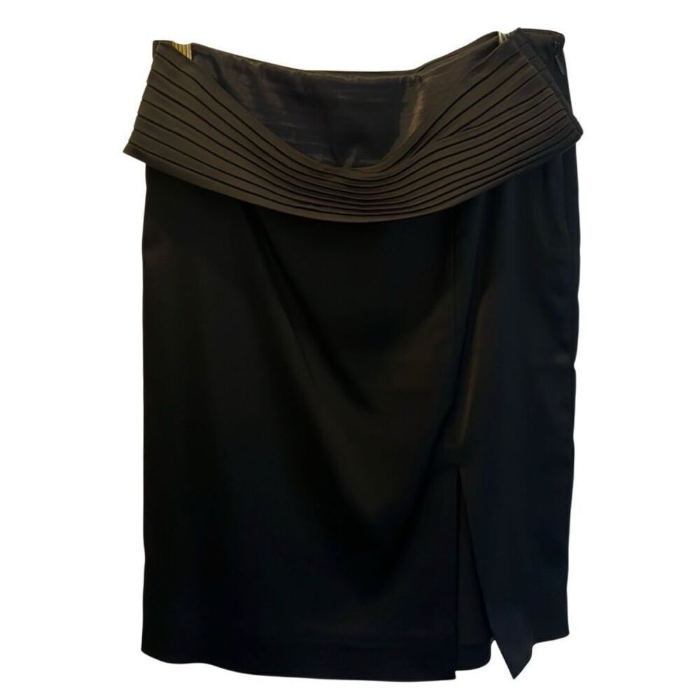 WHITE HOUSE BLACK MARKET | black skirt 4